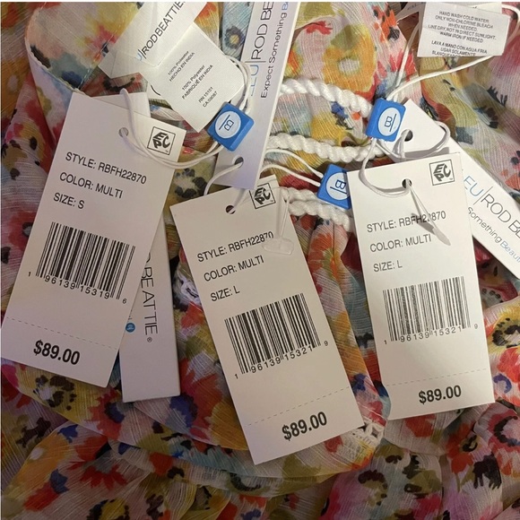 Bleu by Rod Beattie Flower Hour Printed Swim Cover-Up Dress - Picture 5 of 5